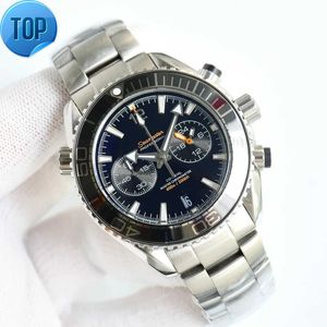 Hoge kwaliteit tag heue horloge heren hoogwaardig horloges 45 mm ijsontwerper oceaan stalen band heren vrijetijdsbioceramic 076 polshorloges