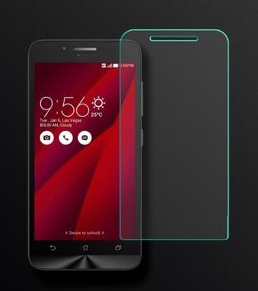 Protecteur d'écran en verre trempé de haute qualité pour Asus Zenfone ZC500TG ZC520TL ZC551KL ZD551KL ZE552KL, Film de protection