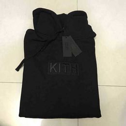 Épaississement de haute qualité Kith Broderie Sweat à capuche Hommes Femmes Box Sweat à capuche Qualité à l'intérieur de l'étiquette Favoris la nouvelle annonce Bestat1oat1o Essentialhoodie 12 BLNY