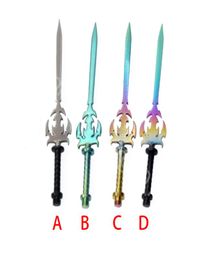 Outil de titane de haute qualité Gr2 Titanium Dabber Wax Scoule Outils Dorseless 14 mm 18 mm Titanium Sword Dabber9681349