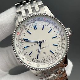 Hoge kwaliteit topmerk Reitling NavitimXX Man polshorloge timing serie Luxe herenhorloge Saffier spiegel Designer uurwerk Automatische mechanische horloges Montre