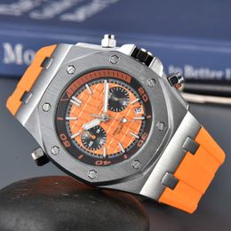 Top designer de haute qualité montre Hornet Men's Watch Quartz Movement Multi-Function Chronograph Watch Women's Couple Watch Mont 277X