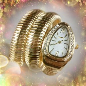 Alta calidad Top model Fashion Lady Relojes Casual pequeñas mujeres luna movimiento de cuarzo oro rosa diamantes anillo abeja serpiente Reloj de lujo mujer pulsera reloj regalos