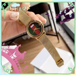 Haute qualité Top modèle femmes petit deux broches cadran montre simple squelette horloge femme en acier inoxydable maille bande de luxe mouvement à quartz affaires loisirs montres