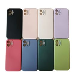 Hoge kwaliteit TPU Zachte mobiele telefoon gevallen Rubik's Cube Liquid Silicone Case voor iPhone 13 12 Mini 11 Pro XR X XS MAX 7 8 6S PLUS