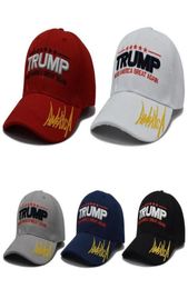 Les casquettes de baseball Trump de haute qualité rendent American à nouveau un chapeau avec USA Flag Sports Cap pour hommes et femmes 1pc epacket9661729