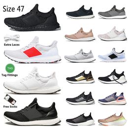 Haute qualité Ultraboosts 3.0 4.0 chaussures de course hommes femmes 3.0 III Primeknit fonctionne blanc noir sport Sneaker 36-47