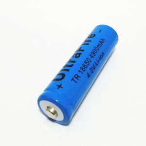 La batterie au lithium UltreFire TR 18650 4900mAh 3.7V peut être utilisée dans la charge de la torche lumineuse Po, etc.
