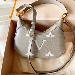 Hoogwaardige onderarm dames M46112 M46002 Crossbody tas luxe pochette lederen bakken vintage schoudertassen heren handtas hal