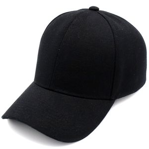 Hoge Kwaliteit Unisex Zwarte Vrouwen Baseball Cap Mannen 2022 Kpop Korea Stijl Effen Snapback Heren Caps Mannelijke Sport hoed Gorras Mujer