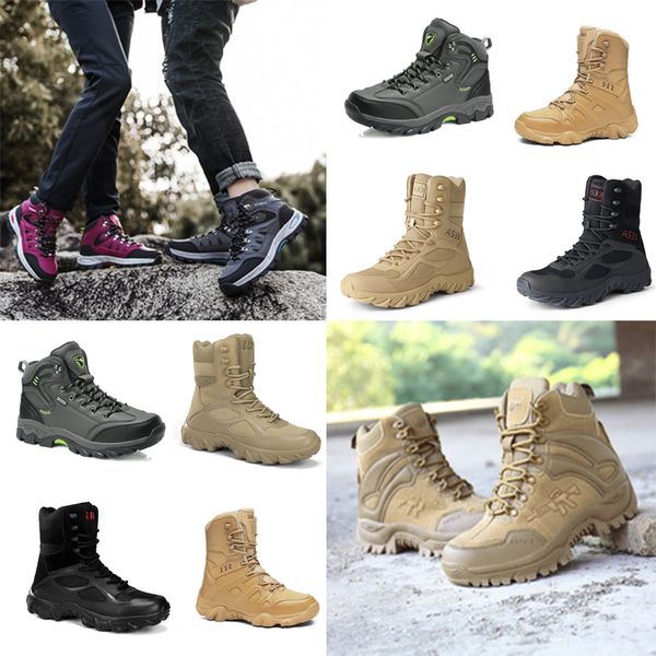 Haute qualité unisexe chaussures de randonnée nouvelle marque en plein air pour hommes Sport Cool Trekking montagne femme escalade athlétique personnaliser lutte GAI