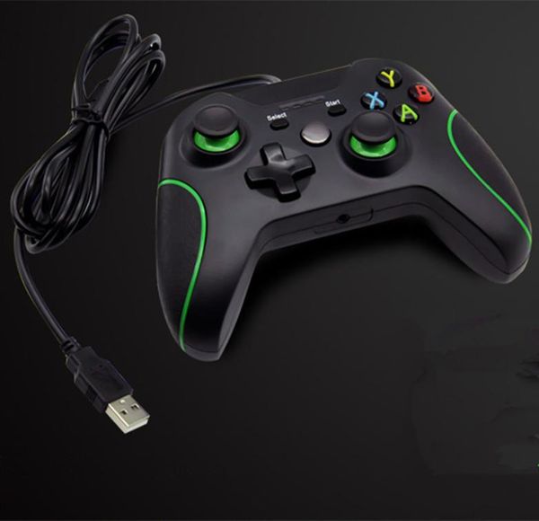 Contrôleur câblé USB de haute qualité pour Microsoft Xbox One Controller GamePad pour Xbox One Windows PC WIN7810 Joystick7216834