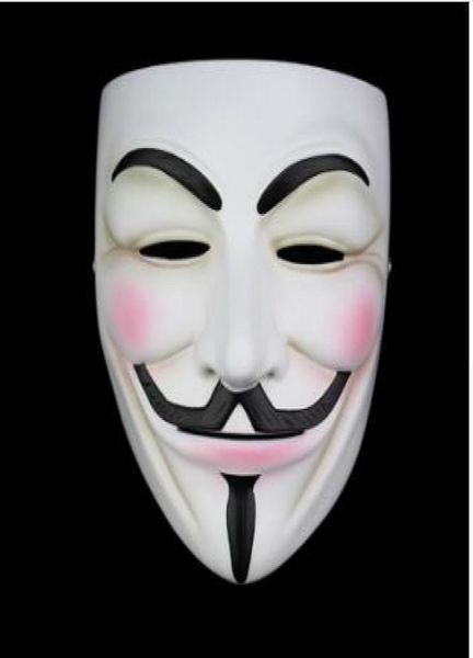 Valeur de haute qualité pour Vendetta Mask Resin Collectez la décoration intérieure Cosplay Lences Anonymous Mask Guy FAWKES2714020