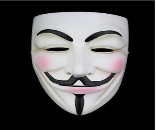 Valeur de haute qualité pour Vendetta Mask Resin Collectez la décoration de la maison Cosplay Lences Anonymous Mask Guy FAWKES9518467