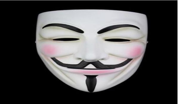 Valeur de haute qualité pour Vendetta Mask Resin Collectez la décoration de la maison Cosplay Lenses Anonymous Mask Guy FAWKES8570414