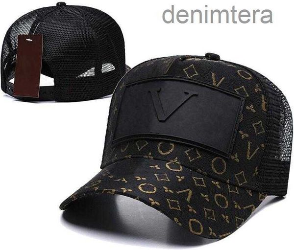 Alta calidad V Letras Casquette Ajustable Snapback Sombreros Lienzo Hombres Mujeres Deporte al aire libre Ocio Strapback Estilo europeo Sombrero para el sol Gorra de béisbol para regalo A21 SNE7