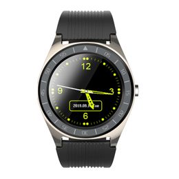 Hoge kwaliteit v5 slimme horloges bluetooth 3.0 draadloze smartwatches SIM Intelligente mobiele telefoon horloge Inteligente voor Android mobiele telefoon met doos