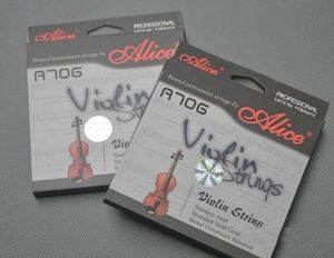 Cordes de violon V706 de haute qualité 1er-4ème pour Violino 1/4 1/2 3/4 4/4 cordes, pièces de violon, accessoires 2 ensembles