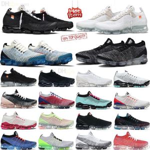 Vapores de haute qualité Top Fly 2 Hommes tricus chaussures de course Black Metallic Silver Heel Graphic Team Orange Alunminum Gym Blue Men Women Air 3.0 Sneakers Trainers