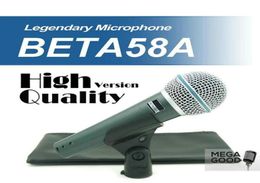 Hoge kwaliteit versie Beta 58 a Vocal Karaoke Handheld dynamische bedrade microfoon BETA58 Microfone Mike Beta 58 A Mic9044751