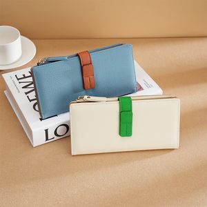 Hoge kwaliteit portemonnee portemonnee Designer Wallet Women Luxury flap munt portemonnees kaarthouder portemonnee Porte Monnaie Designer Woman Handtassen Mens Purse Blcgbags 57