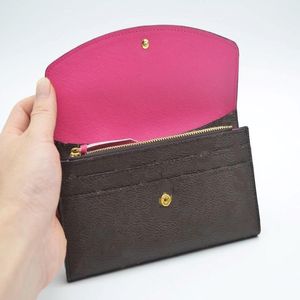 portefeuille de haute qualité pour femmes sac à fermeture éclair femelle Pu authentique portefeuille en cuir sac à main porte-carte pochette longue sac de femmes longs 267w