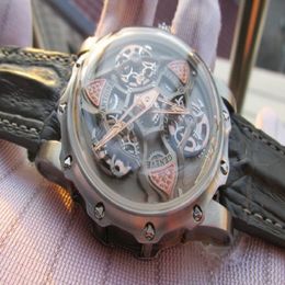 Hoge kwaliteit horloge 45 mm ANTOINE Diamond roestvrij staal automatisch uurwerk herenhorloge herenhorloge waterdicht PREZIUSO261C