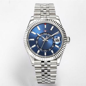 Montre de haute qualité montre pour hommes de haute qualité 42MM cadran en acier inoxydable solide Super lumineux montre étanche Designer 01