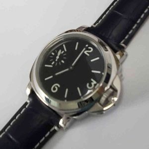 Hoge kwaliteit horloge Luxe horloges Staal Bomax Marina Heren Handmatig opwindbaar 44 mm Sport Recht Mineraalglas Verlichting Wijzers M3 7rjk