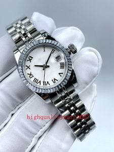 Hoogwaardige Watch Nieuwe Versie Ladies Bekijk 31 mm 26 mm Witte wijzerplaat 178274 126231 279171 ETA-beweging Automatisch 316L roestvrijstalen armband Women's Fashion Watches