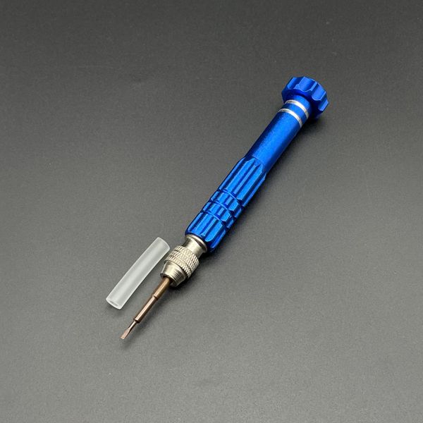 Outil de réparation de montre de haute qualité, tournevis, outil de réparation de bracelet bleu foncé