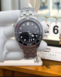 Hoge kwaliteit horloges 007 300 m serie mechanische automatische horloges 42 mm saffierglas waterdichte designer Watch Men