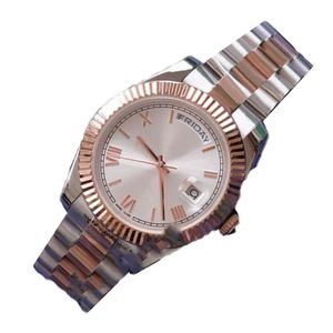 hoge kwaliteit horloges luxe herenhorloges 36 mm 41 mm roestvrij staal waterdicht chronograaf horloge voor heren 8205 beweging lichtgevende saffier luxe geschenken montre horloges