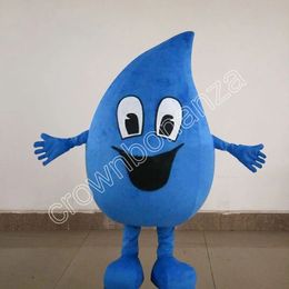 Déguisement de mascotte goutte d'eau de haute qualité déguisement carnaval déguisement personnalisé déguisement en peluche