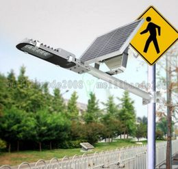 Hoge Kwaliteit Waterdichte IP65 12W LED Solar Light Street Lamp 12LED Solar Street Lights voor achtertuin Tuin Park Road Outdoor Lighting Myy