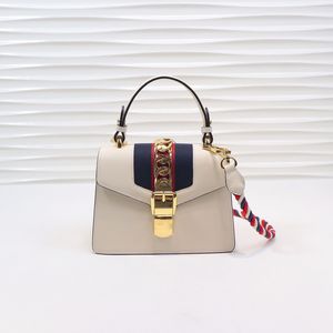 Hoge Kwaliteit Wit Handtassen Luxe Handtas Schoudertas Messenger Bags Designer Fashion Sack Style Dames Gift G 470270