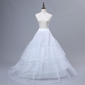Jupons de haute qualité jupon blanc Crinoline sous-jupe 3 couches pour robes de mariée robes de mariée