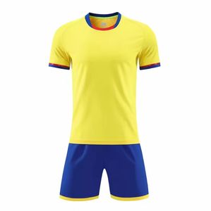 Hoogwaardige groothandel leeg aangepaste sublimatie sportvoetbal shirt set sportvoetbal jersey team groen