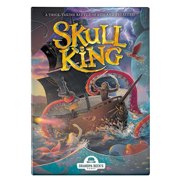 Haute qualité en gros pas cher grand-père Beck's Games Skull King jeu de cartes l'ultime tour de pirate prenant le jeu de société les créateurs de couvrir vos actifs