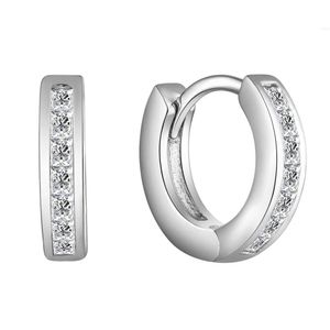 Boucles d'oreilles à breloques Moissanite en argent Sterling 925, vente en gros de haute qualité, bon marché, personnalisées pour femmes