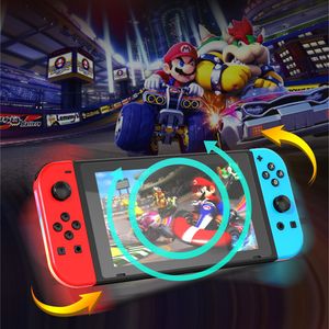 Contrôleur de manette de jeu Bluetooth sans fil de haute qualité pour console de commutation/joycon NS Switch contrôleurs de manette de jeu joystick/jeu Nintendo Joy-Con avec éclairage RVB