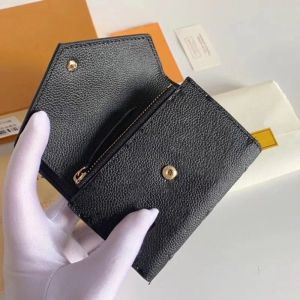 Hoge kwaliteit met doos Women Luxurys Mens Designers Dames Mode Wallet Handtassen Tassen Portemonnees Portemonent Creditcardhouder Tas Tas Wallets Zippy Coin Purse PrettyPlus