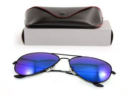 Lunettes de soleil de haute qualité pour femmes, lentilles en verre de couleur 58mm, lunettes de soleil de luxe pour hommes, pilote, protection UV, lunettes de styliste, charnière en métal2120903