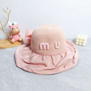 Hoogwaardige vrouwen Fairy Fisherman Hat Designer Dames Beach Outdoor Fisherman Hoed Luxurymerk Patchwork Sun Hat Casual Fashionsun Hat met doos