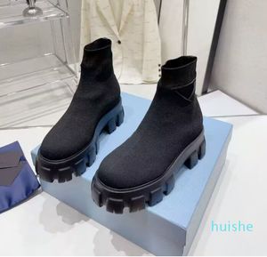 Chaussettes de haute qualité pour femmes, bottes de défilé de rue, décontractées, respirantes, ajustées, talons hauts