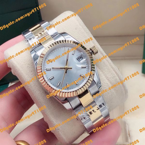 Montre femme de haute qualité 278273 31mm cadran argenté or bracelet en acier inoxydable verre saphir ETA 2813 mouvement automatique m278273 mode montre femme montre-bracelet