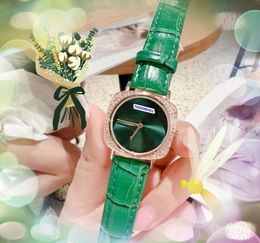 haute qualité femmes petits amoureux montres 32mm japon mouvement à quartz horloge étanche ultra-mince abeille diamants anneau cadran chaîne bracelet montre montre de luxe cadeaux