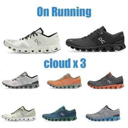 Hoge kwaliteit X 2023 cloud on 3 Casual schoenen Sneakers Cloudnova Form schoenen zwart legering grijs Aloe Storm Blue Sportsblack cat 4s TNs me