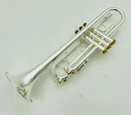Alta calidad YTR-8335GS Bb trompeta Bb Tune plateado instrumento de latón profesional con accesorios funda envío gratis