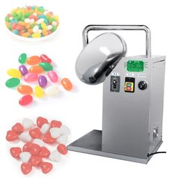 Hoge kwaliteit chocolate suikercoating machine / automatische kleine snoep coating machine
